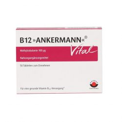 Витамин В12 Ankermann Vital (Метилкобаламин) табл. 100мкг 50шт. в Ярославле и области фото